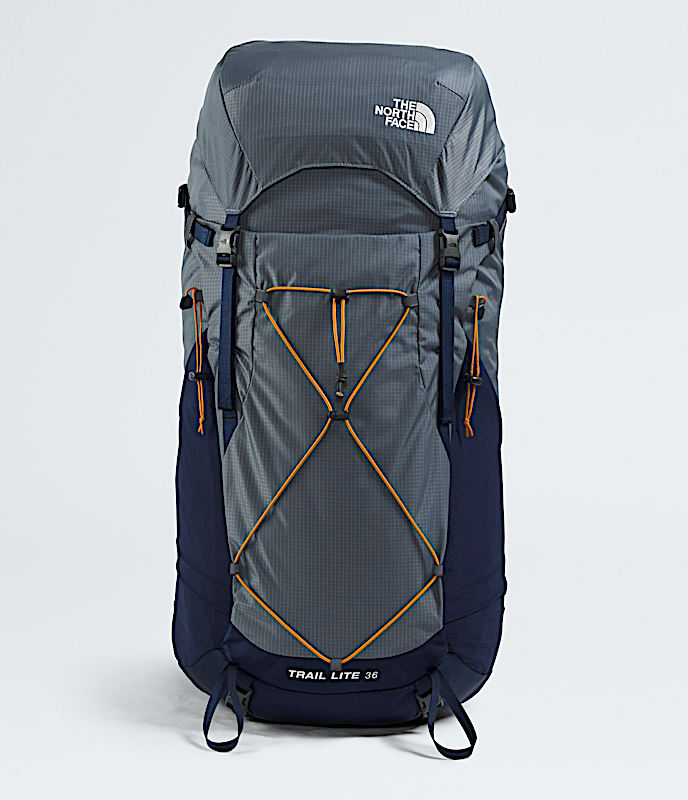 Trail Lite 36 Backpack TNF Granite GreySummit NavyDust Orange HERO