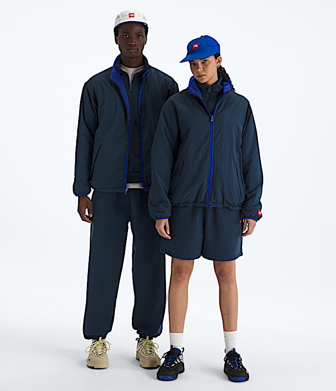 Men’s TNF™ Red Box Reversible Fleece Jacket - 1