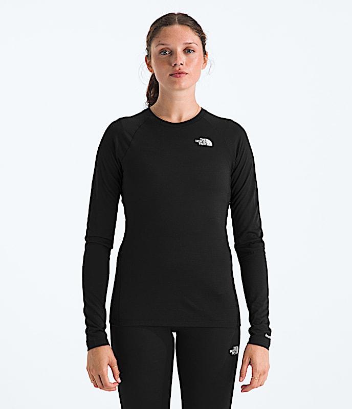 TNF X Smartwool Women’s Merino Blend 150 Long-Sleeve Crew - 1