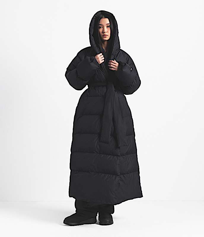 The North Face X SKIMS Women's Nuptse Wrap Parka - 1