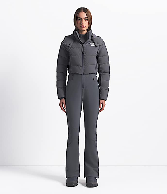 The North Face X SKIMS Womens Off The Clock One Piece TNF Sk Gunmetal Main