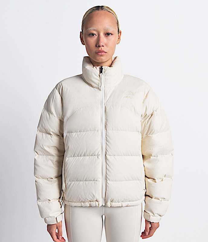 The North Face X SKIMS Womens 2000 Retro Nuptse Jacket TNF Sk Bone HERO