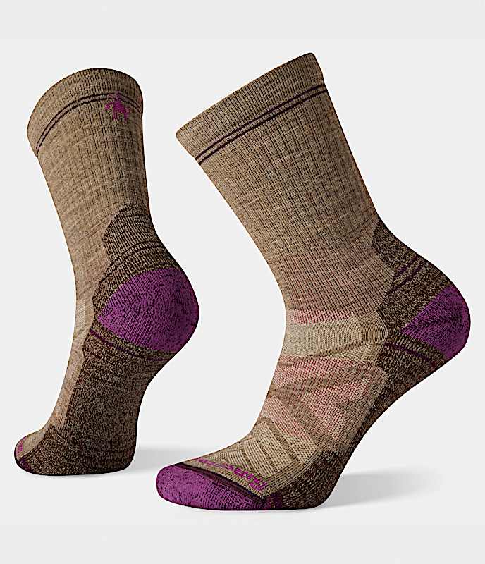 TNF X Smartwool Women's HIKE Light Cushion Crew Socks - 1