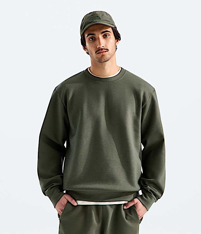 Mens Dynamic Crew TNF New Taupe Green Main