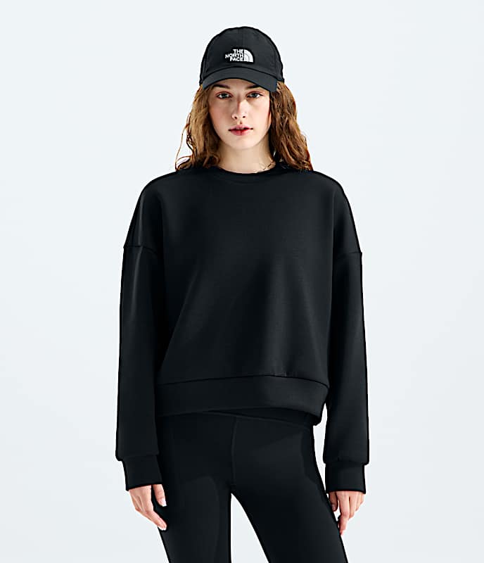 Womens Jaida Crew TNF TNF Black HERO