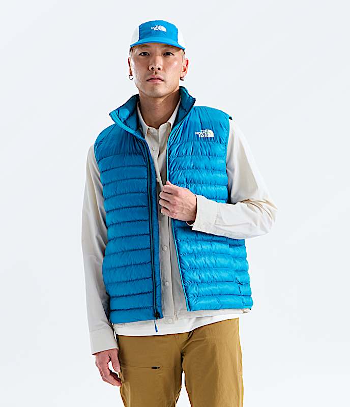 Mens Terra Peak Vest TNF Dusk Blue Main