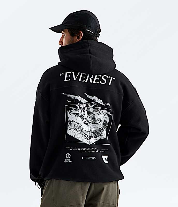 Mens Places We Love HoodieEverest TNF TNF Black Main