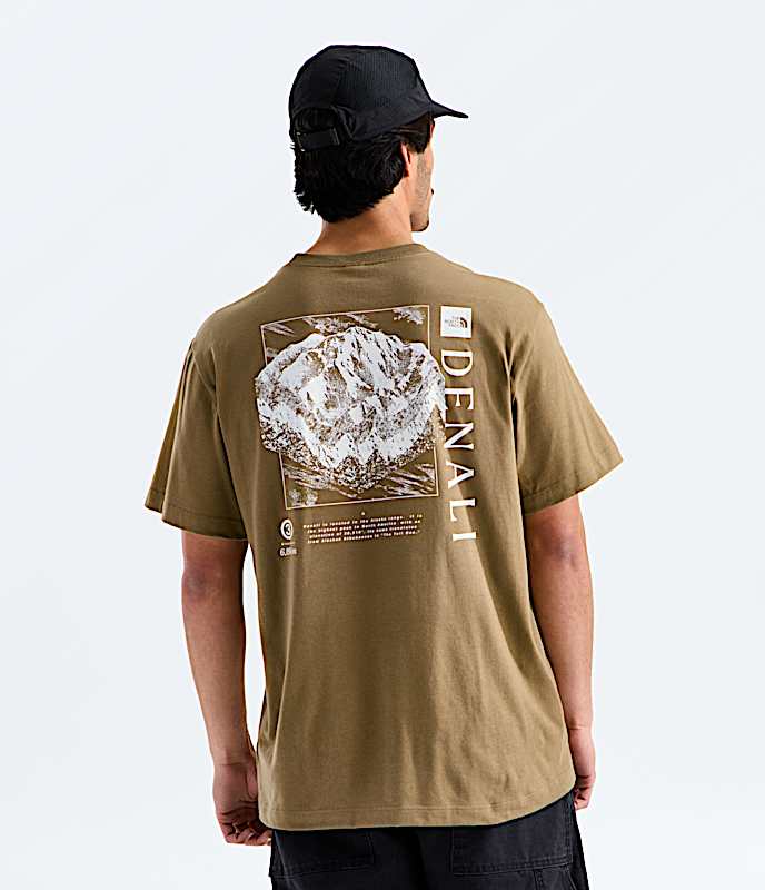 Mens Places We Love ShortSleeve TeeDenali TNF Cedar Main