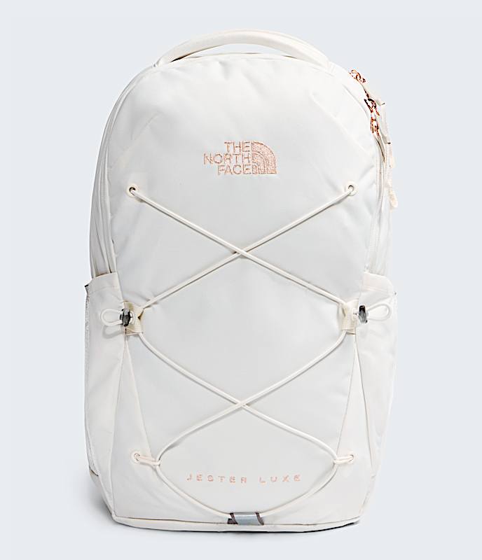 Womens Jester Luxe Backpack TNF White DuneBurnt Coral Metallic HERO