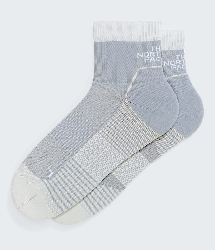 Trail Run Quarter Socks TNF Frost GreyPearl Stone HERO