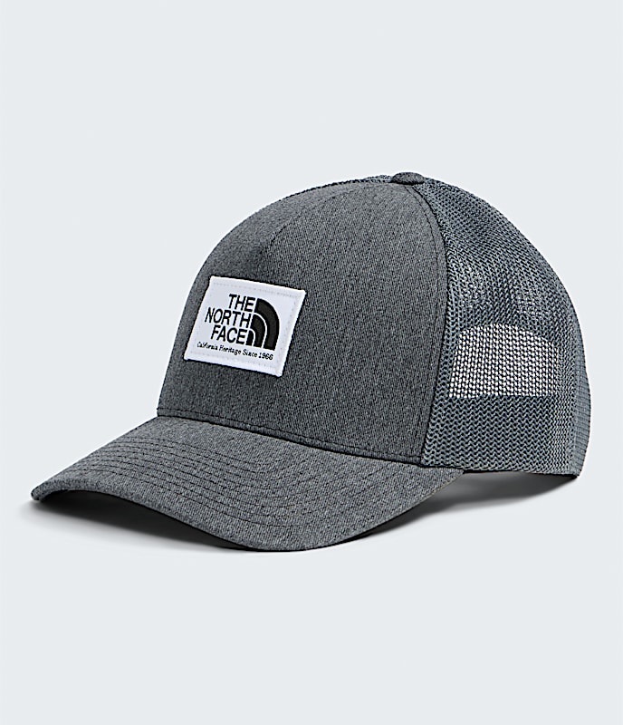 Keep It Patched Trucker Hat TNF TNF Medium Grey Heather HERO