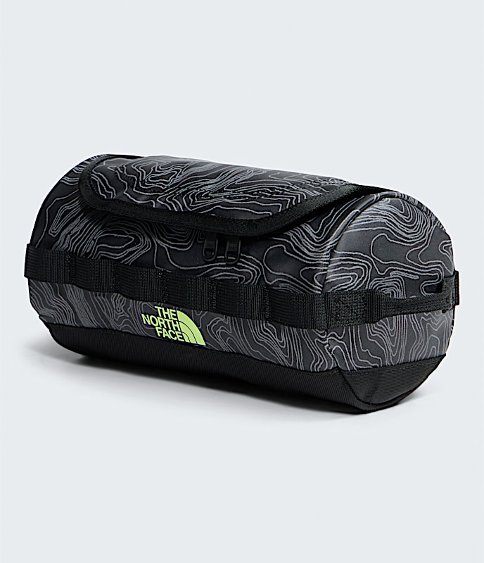 Base Camp Travel CanisterS TNF TNF Black Glowing Topo Print HERO