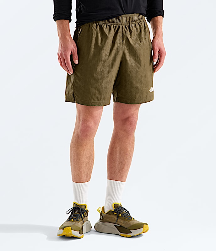 Mens 247 Pentadome Embossed 7 Shorts TNF Caraway Seed Main