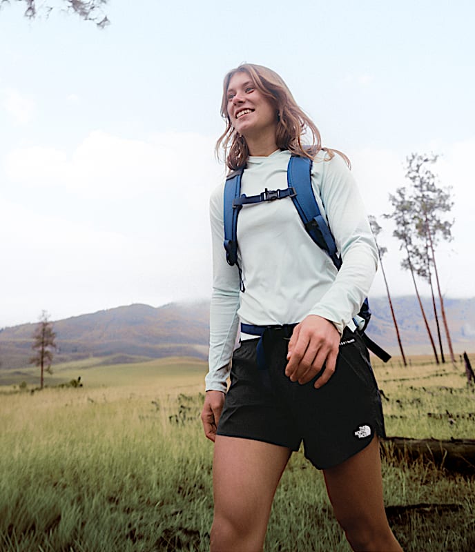 Womens Sunriser Hoodie TNF Opal Frost Main