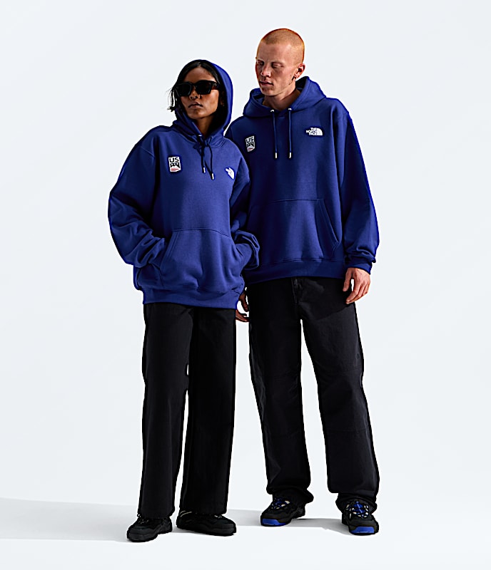Unisex US Ski Relaxed Hoodie TNF Bold Blue Main