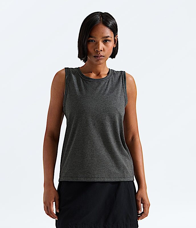 Womens TriBlend Tank TNF TNF Black Heather Main