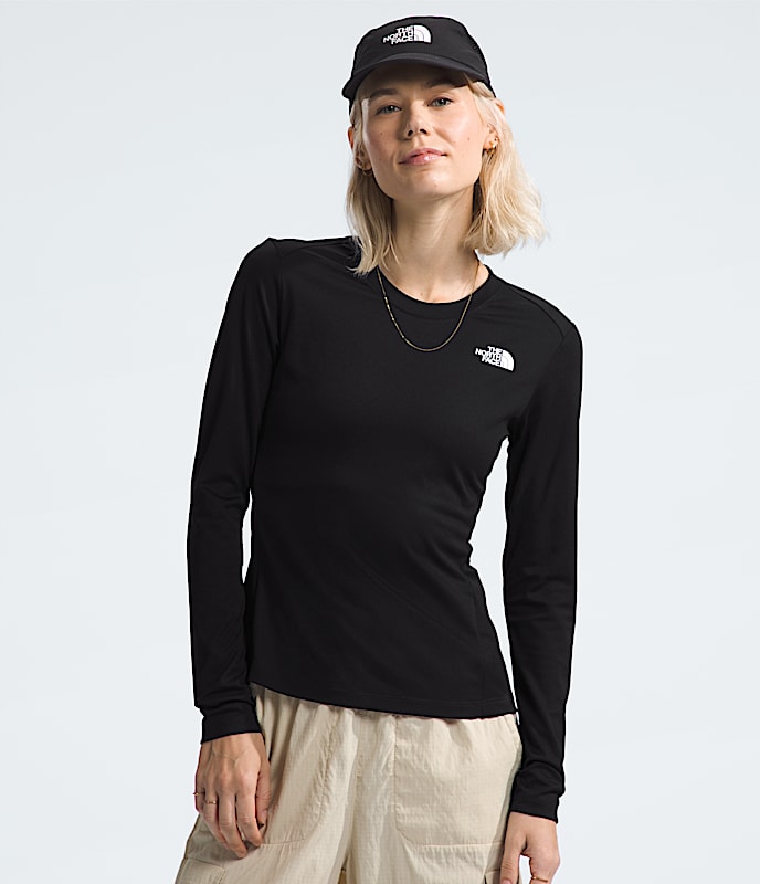 【HI FI FNK】Fear Print Longsleeve Women's LIGHTRANGE™ Shadow Long-Sleeve | The North Face Canada