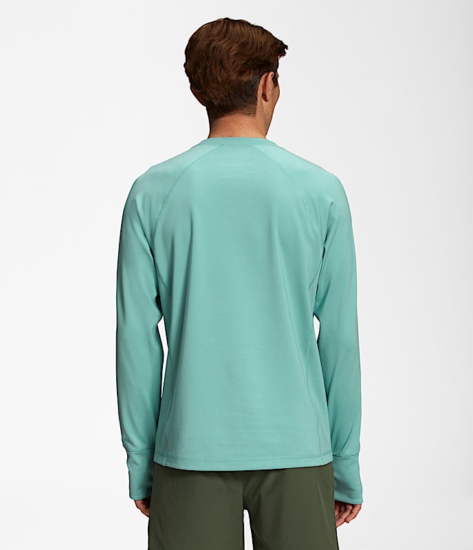 【めっちゃ変わる】 Essential Warm Winter Men's Crew Face North The | 長袖Tシャツ