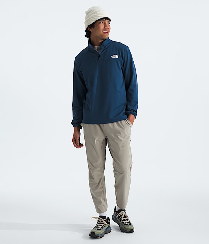 Men’s Cedar Trail Grid Fleece ¼-Zip