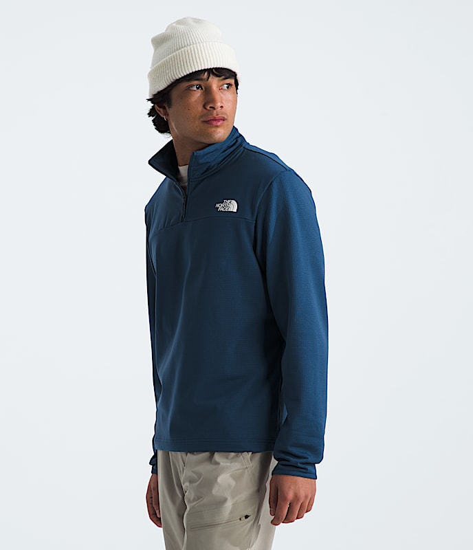 Men’s Cedar Trail Grid Fleece ¼-Zip