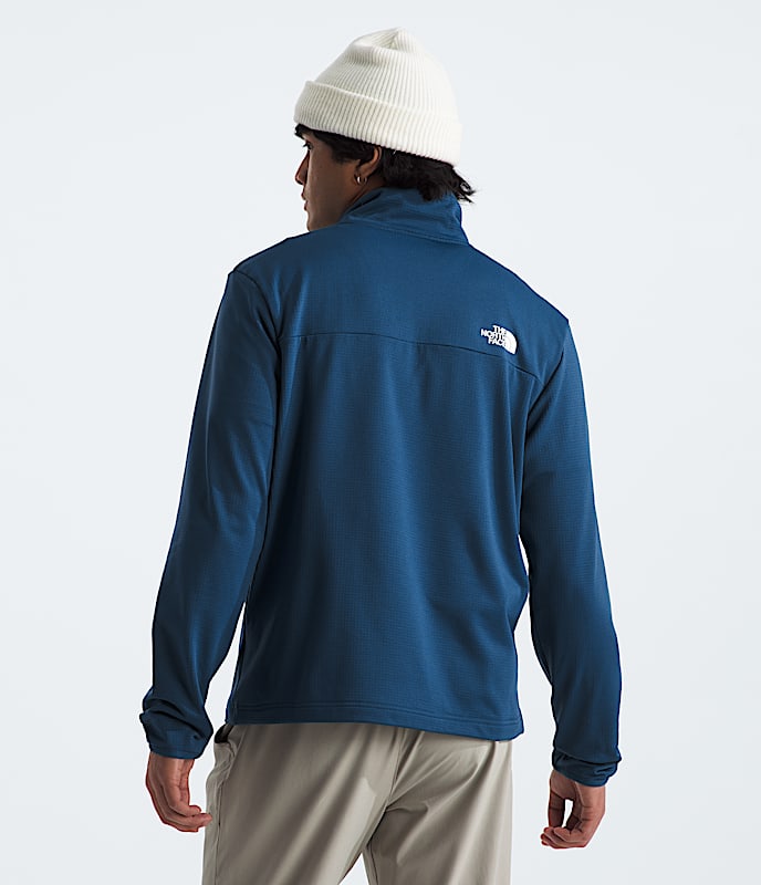 Men’s Cedar Trail Grid Fleece ¼-Zip
