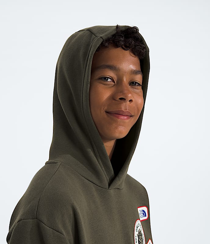 Boys’ & Girls’ Smokey Camp Fleece Pullover Hoodie - 6