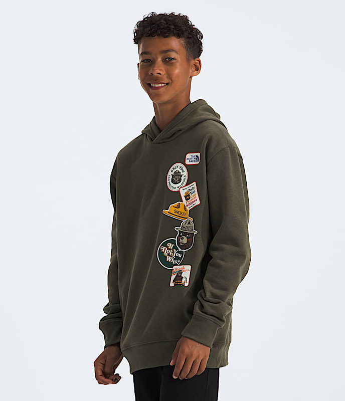 Boys’ & Girls’ Smokey Camp Fleece Pullover Hoodie - 5