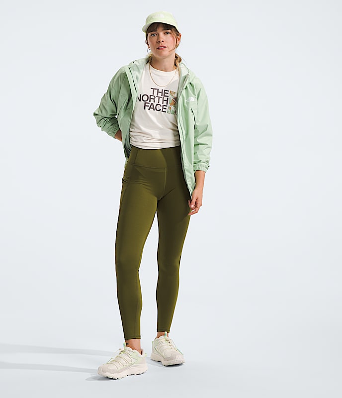 【The North Face】 W'S TWINE LEGGINGS - GRAYISH_LILAC Women's Dune Sky 25'' Leggings | The North Face
