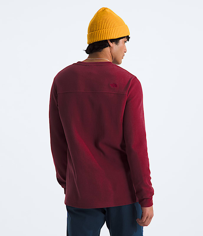 Men's Waffle Long-Sleeve Henley | The North Face Canada