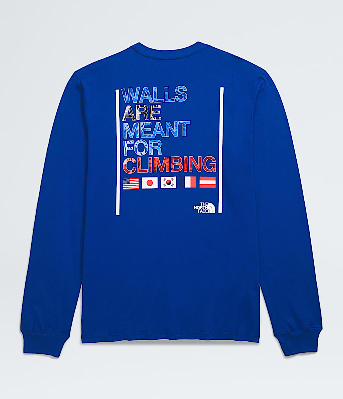 ワールド オンラインストア Men's Face North The | Tee Walls Long-Sleeve トップス