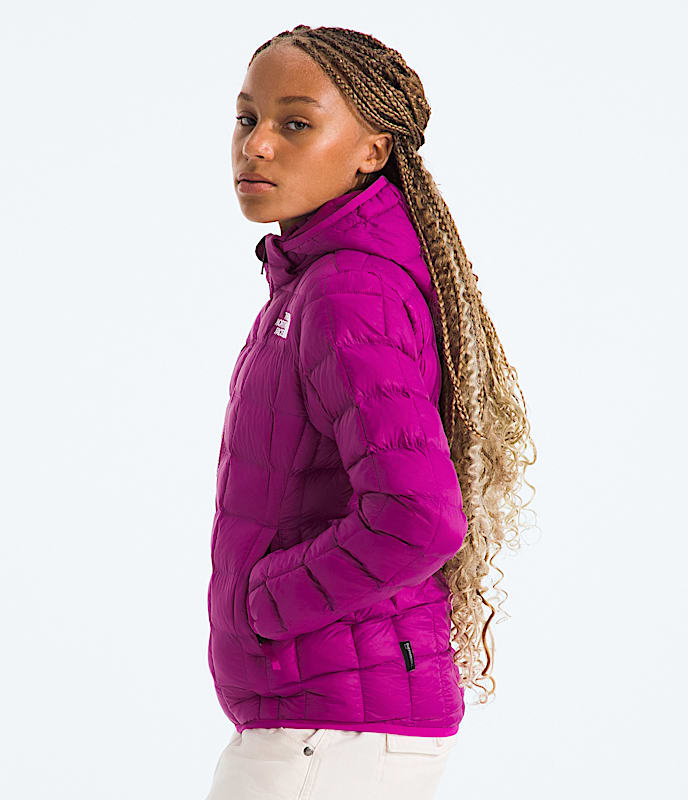 NORTH FACE ノースフェイス 中綿ジャケット 紫 THERMOBALL The North Face Jacket Girls Extra Large Purple Thermoball