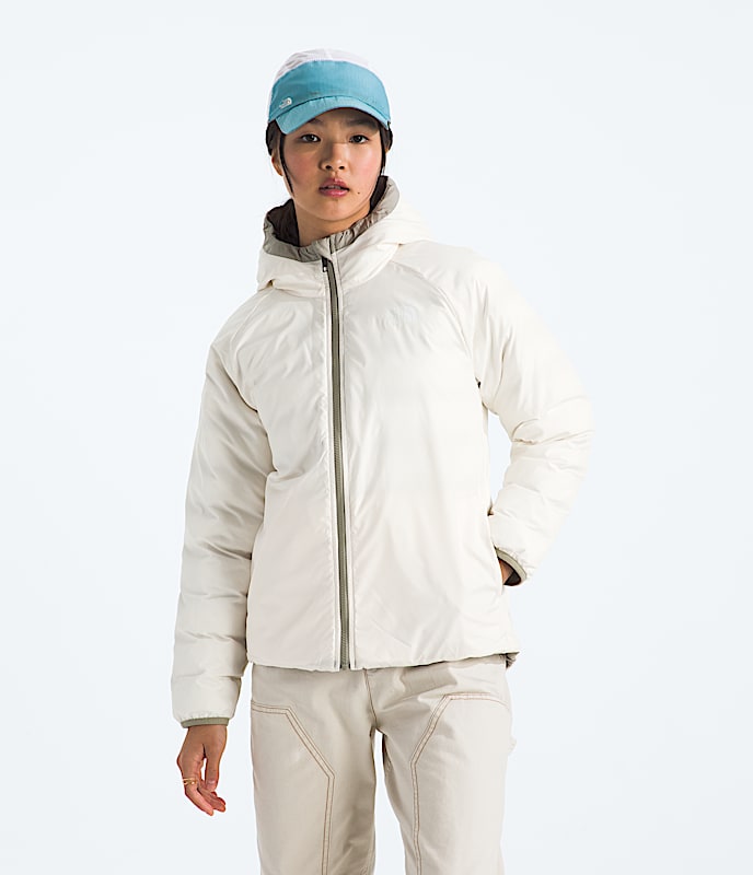 Girls’ Reversible Perrito Hooded Jacket