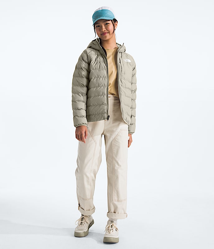 Girls’ Reversible Perrito Hooded Jacket