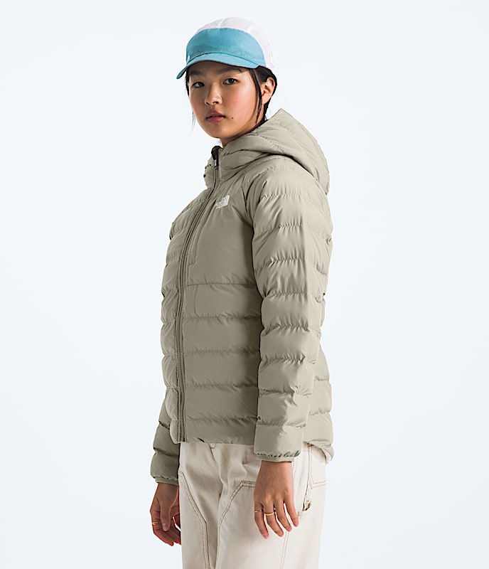 Girls’ Reversible Perrito Hooded Jacket