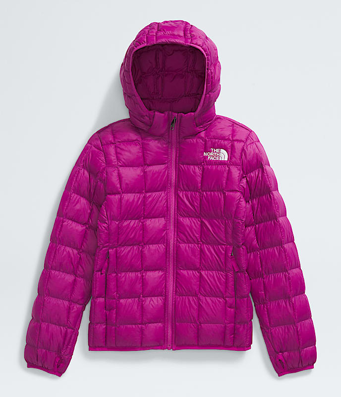 NORTH FACE ノースフェイス 中綿ジャケット 紫 THERMOBALL The North Face Jacket Girls Extra Large Purple Thermoball