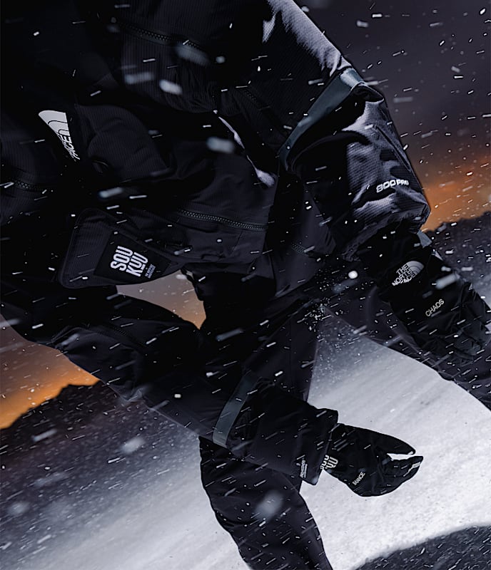 小物 UNDERCOVER THE NORTH FACE SOUKUU Glove UNDERCOVER Black The North Face Edition SOUKUU Trail Run