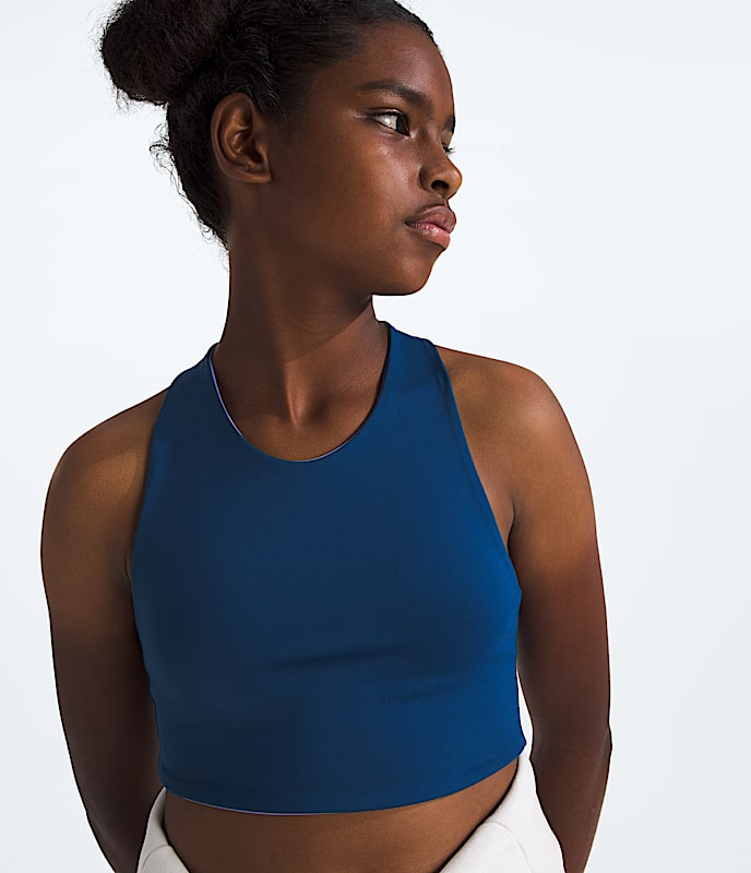 Girls' Never Stop Reversible Tanklette | The North Face Girls' Never Stop Reversible Tanklette | The North Face
