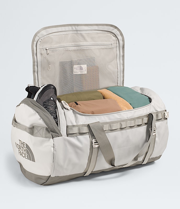 【保障できる】 Camp Base Duffel—L Face North The | (95L) 旅行かばん・小分けバッグ