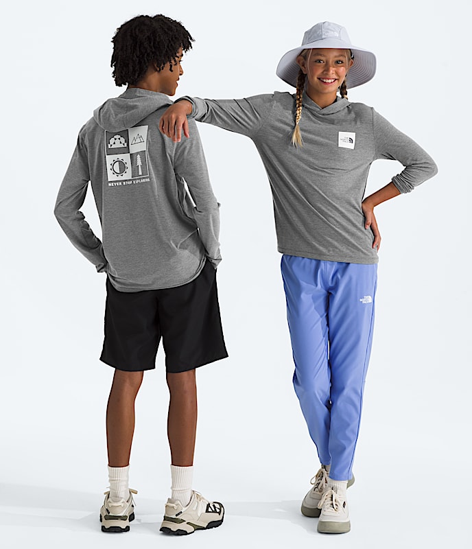 Boys’ & Girls’ Adventure Long-Sleeve Hoodie—Graphic - 1