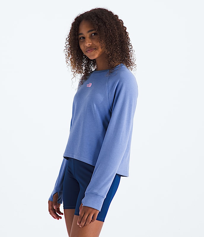 Girls' Clover Terry Crew | The North Face Canada