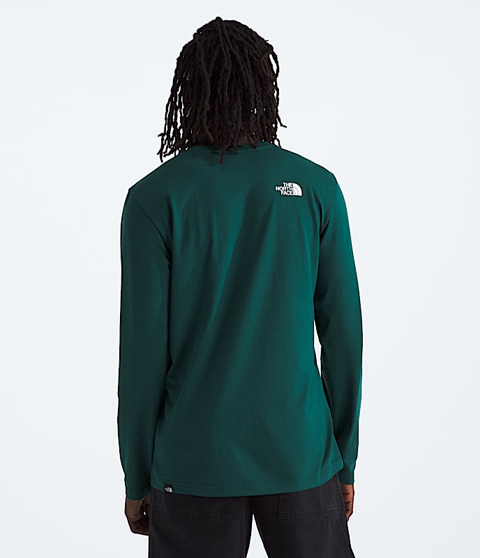 Men’s Long-Sleeve Simple Dome Tee