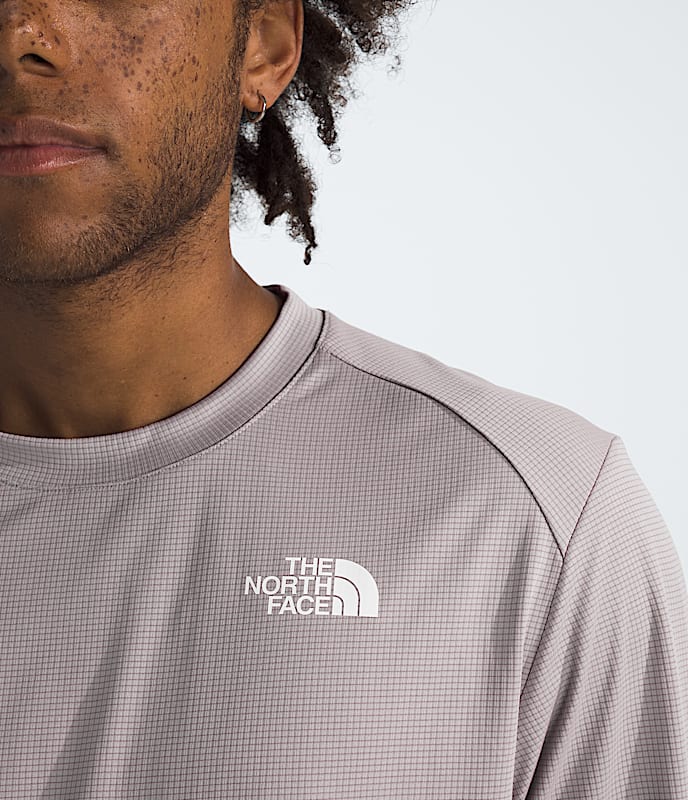 ☆THE NORTH FACE☆ Men's Shadow Long Sleeve T-ShirtWARM GRAY The North Face Shadow Long-Sleeve T-Shirt - Men's - Clothing