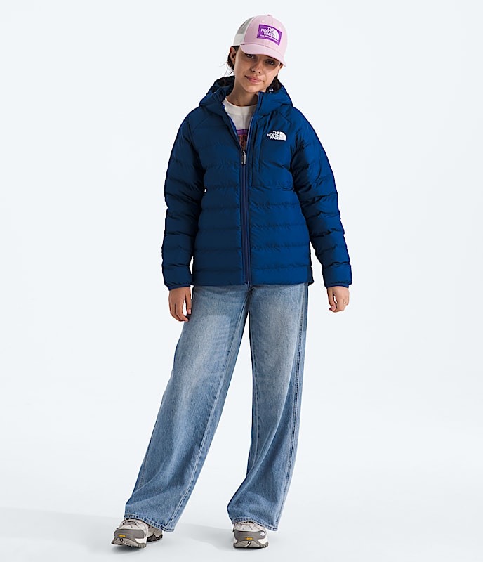 Girls’ Reversible Perrito Hooded Jacket