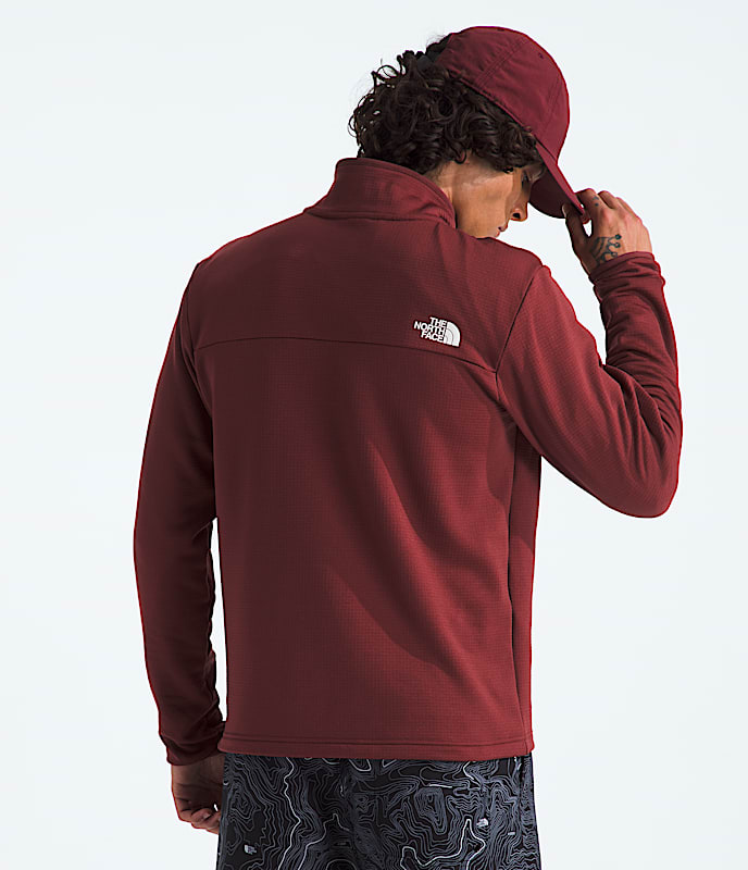 Men’s Cedar Trail Grid Fleece ¼-Zip - 4