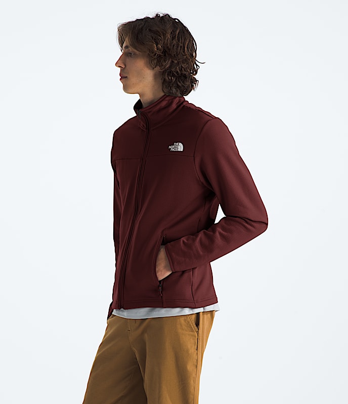 Men’s Cedar Trail Grid Fleece Full-Zip Jacket