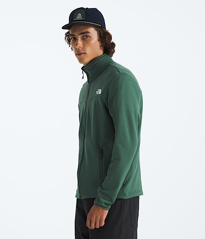 Men’s Cedar Trail Grid Fleece Full-Zip Jacket