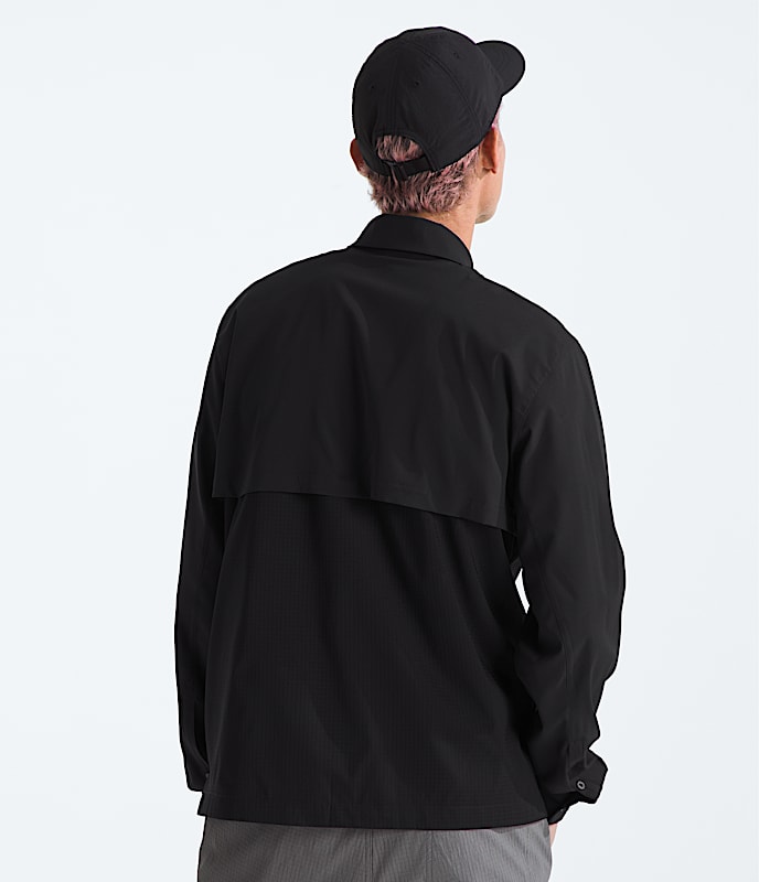 ★★THE NORTH FACE★★ Men's Ascend Long Sleeve Zip-Up DARK Men's Long-Sleeve LIGHTRANGE™ Shirt | The North Face Canada