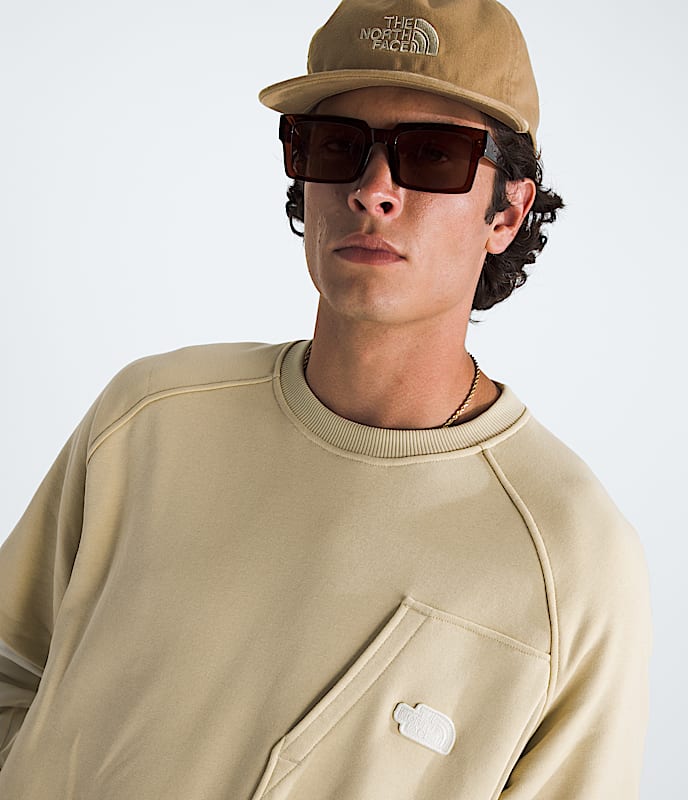 Men’s Terry Relaxed Crew - 3