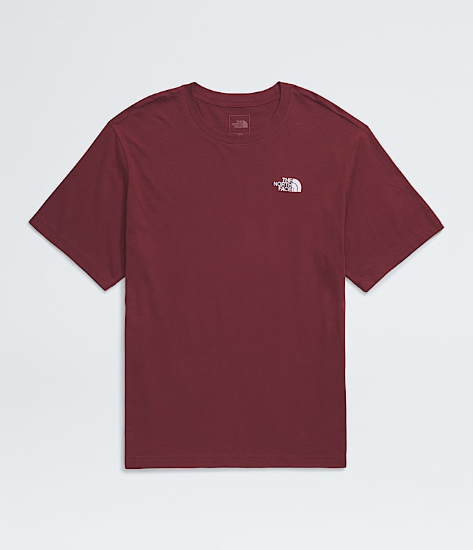 人気【THE NORTH FACE】 Evolution Box Fit Mens Tee Men's Evolution Sun Halos Box NSE Long-Sleeve Tee—Graphic