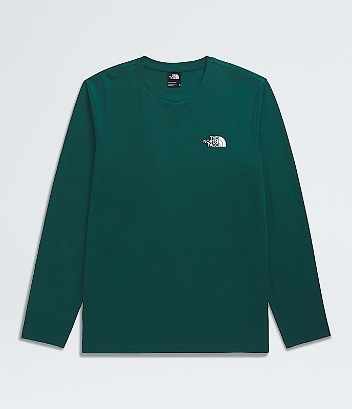 Men’s Long-Sleeve Simple Dome Tee